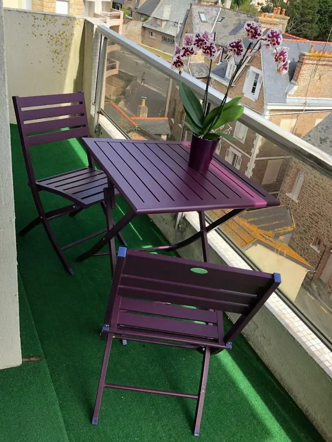 Bel Horizon, Au Pied De La Plage Du Sillon Saint-Malo Appartement